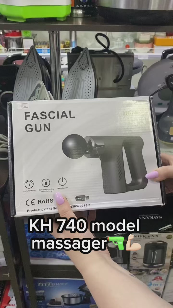 Load and play video in Gallery viewer, FASCIAL GUN MASSAGER  KH-740
